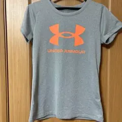 【UNDER ARMOUR】 レディース 半袖Tシャツ グレー　Lのサムネイル
