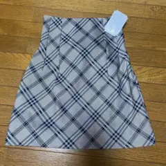 ミッシェルマカロン スカート　チェック柄レースアップミニスカート