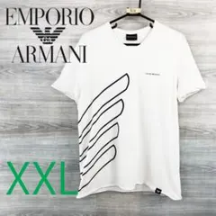 ARMANI●エンポリオアルマーニ＜デカロゴ Tシャツ＞M0310c