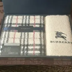 ★BURBERRYフェイスタオル・ウォッシュタオルセット＋