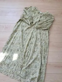 【最終お値下げ】サマンサモスモス　ペイズリー柄ワンピース