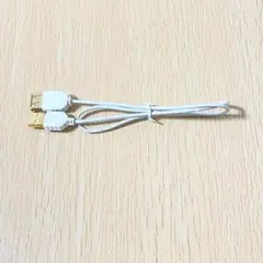 極細USB延長ケーブル 0.5m USB Aオス-Aメス USB2.0 ホワイト
