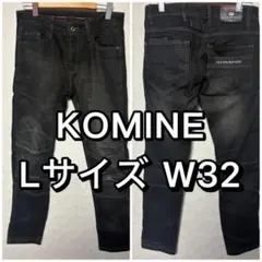 KOMINE コミネ ジーンズ デニム Lサイズ W32 WJ-7375 韓のサムネイル