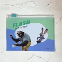 【新品未使用】ズートピア2 スライドポーチ フラッシュ&ジュディ