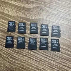 MicroSDカード　4GB 10枚　②