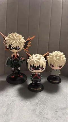 ヒロアカ 爆豪勝己 フィギュア 3体セット