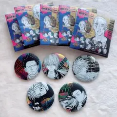 サカモトデイズ　デコレクション缶バッジ　赤尾晶　シン　原作缶バッジ