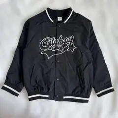 シャカシャカ系　ジャケット 黒のサムネイル