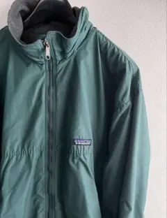 Patagonia シェルドシンチラジャケット 90s USA製 フリース