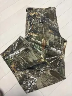 迷彩カーゴパンツ 複数ポケット付き リアルツリー 古着