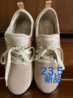 MICHEL KLEIN 軽量 スニーカー 23.5 新品未使用　スリッポンのサムネイル