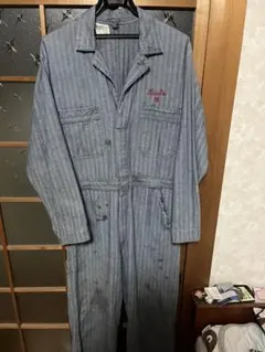 1970'sビンテージKEY TALON ZIPPERヘリンボーンつなぎ緑タグ - メルカリ