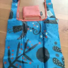 新品　2024 非売品 カルディ KALDI いきものがたり　エコバッグ　ブルー