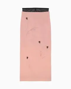 mame Stretch Beaded Detail Skirt pink 3のサムネイル