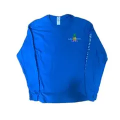 【90s US】Gildan ロンT パイナップルロゴ プリント