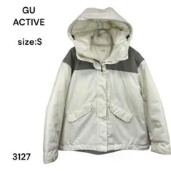 GU ACTIVE ジーユー　ダウンジャケット　アウター　Ｓ　冬のサムネイル