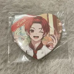 いれいす りうら バレンタインハート型缶バッチ