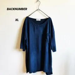 BACK NUMBER バックナンバー　半袖ポケットTシャツ　ネイビー XLのサムネイル