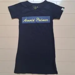 アーノルドパーマー、紺色Tシャツワンピース110㎝のサムネイル