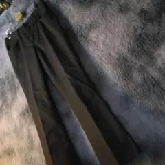 【未使用】サムシング(エドウィン）ソフトデニムパンツ・ラインストーン付ブラウンM
