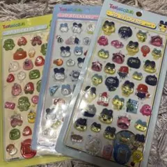 Tamagotchi 3Dステッカー 3枚セット
