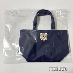【新品未使用】FEILER フェイラー オールドテディ ワッペントートバッグ