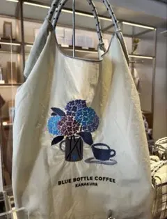 BLUE BOTTLE COFFEE KAMAKURA 限定エコバッグ - メルカリ