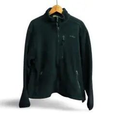 80's L.L.BEAN フルジップフリース　ジャケット　L