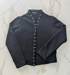 agnès b. ブラックカーディガン T2