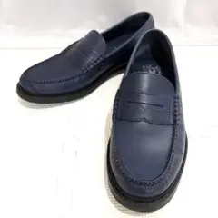 美品✦COLE HAAN コインローファー メンズ9(26.5cm) ネイビー