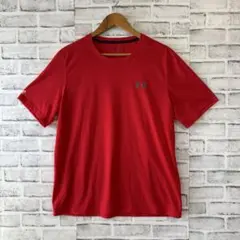 アンダーアーマー スレッドボーン Tシャツ L 赤 ヒートギア ルーズ 半袖のサムネイル