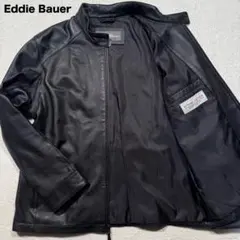 Eddie Bauer シングルライダース レザージャケット 90年代〜00年代 Eddie Bauer エディーバウアー シングル