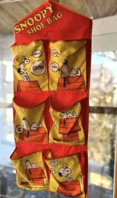 70's ピーナッツ ビンテージウールポケットpeanuts スヌーピー