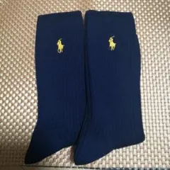 ラルフ・ローレン ネイビーソックス 22-24cm