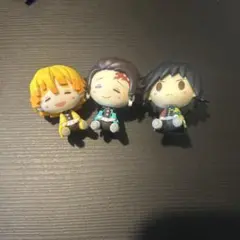 鬼滅の刃 一番くじ 竈門炭治郎 冨岡義勇 善逸　ちょこのっこ ミニフィギュア