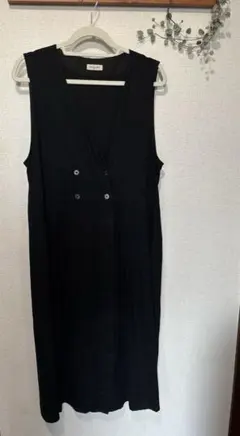 サマンサモスモス リネン ロングワンピース