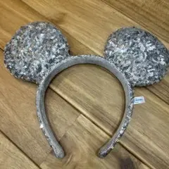 東京ディズニーリゾート ミッキー耳カチューシャ シルバー