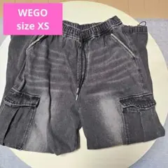 WEGO デニム パラシュートカーゴパンツXSのサムネイル