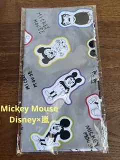Mickey Mouseハンカチ 未使用 ミッキーマウス Disney×嵐コラボのサムネイル