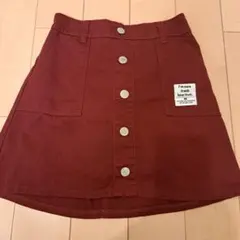 ラブトキ　台形デニムスカート