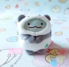 【未使用・タグ無】すみっコぐらし とかげ ぱんだ shop限定 てのりぬいぐるみ