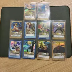 ワンピースカードダス ハイパーバトル ルフィ海賊団 10枚セット　ワンピカード