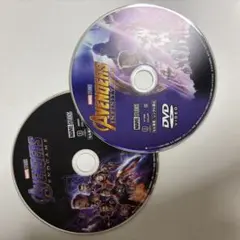アベンジャーズ インフィニティ・ウォー＋エンドゲーム DVD 2枚セット