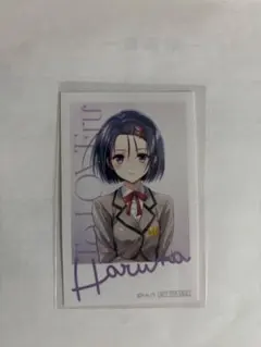 ToLOVEる 20周年　渋谷TSUTAYA ブロマイド 春菜 制服Ver.