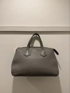 【美品】FURLA ハンドバッグ グレー