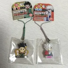 HUNTER×HUNTER ゴン キルア 根付けストラップ　栃木限定　２個セット