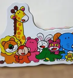 ギンビス たべっ子どうぶつキャラクター缶