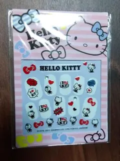 ☆新品未使用☆　サンリオ　ハローキティ　ネイルシール　平成レトロ　2011年
