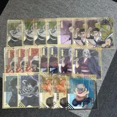 鬼滅の刃 アニプレックスオンラインくじ F賞 クリア色紙 19点セット