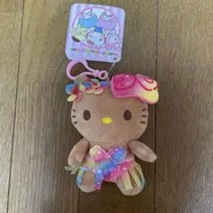 ハワイ限定　日焼けキティ ぬいぐるみ キーホルダー付き【値下げ中】